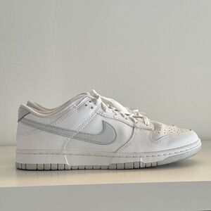 Nike Dunk Low Retro "White/Platinum" sneakers - Mens 8 Womens 10